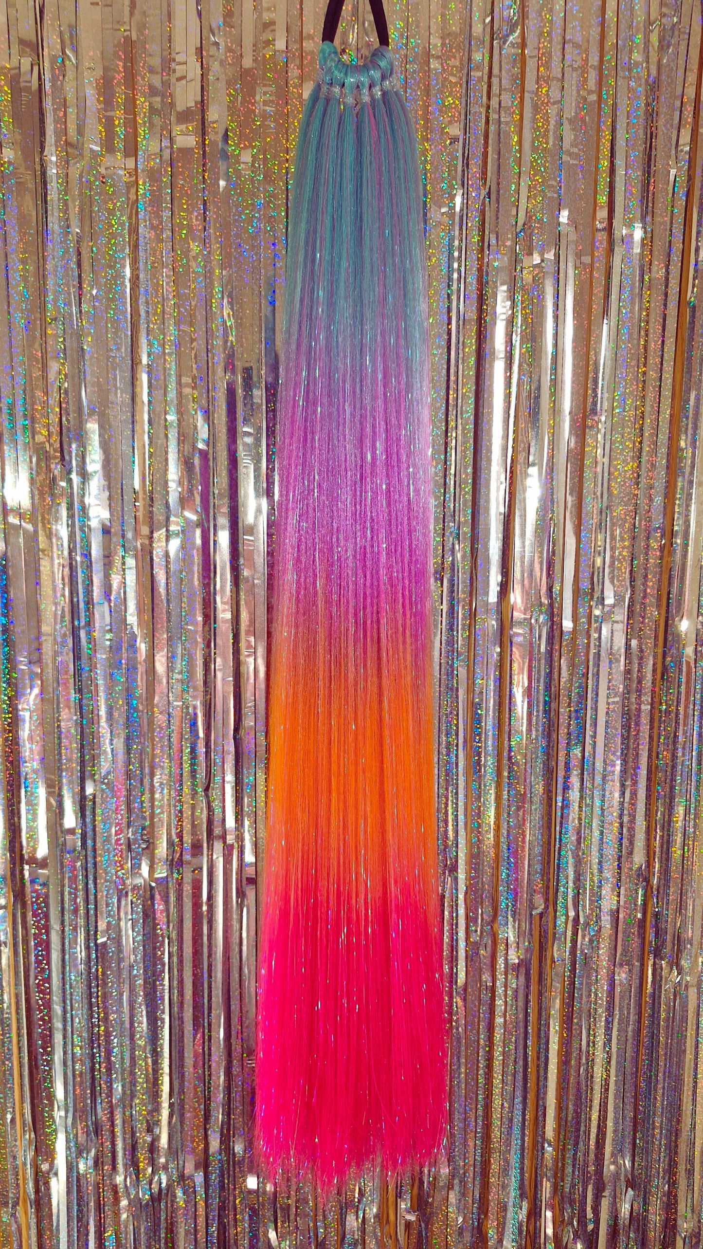 Sunset Skies | Sparkle | Ponytail Extension