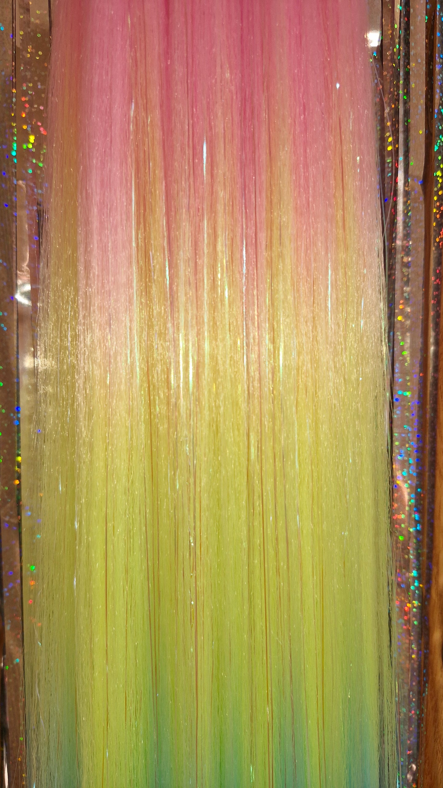 Pastel Rainbow | Sparkle | Ponytail Extension