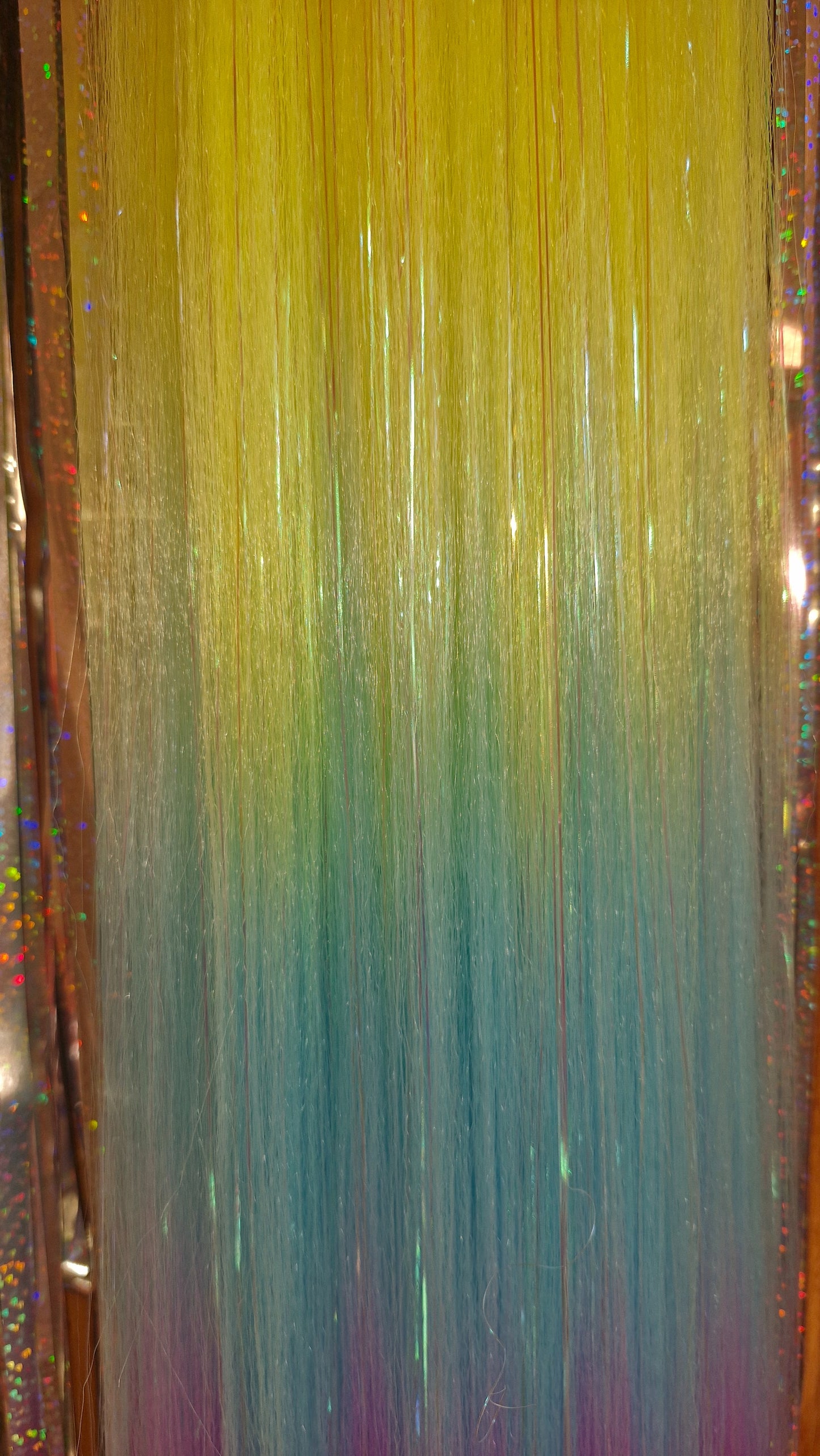 Pastel Rainbow | Sparkle | Ponytail Extension