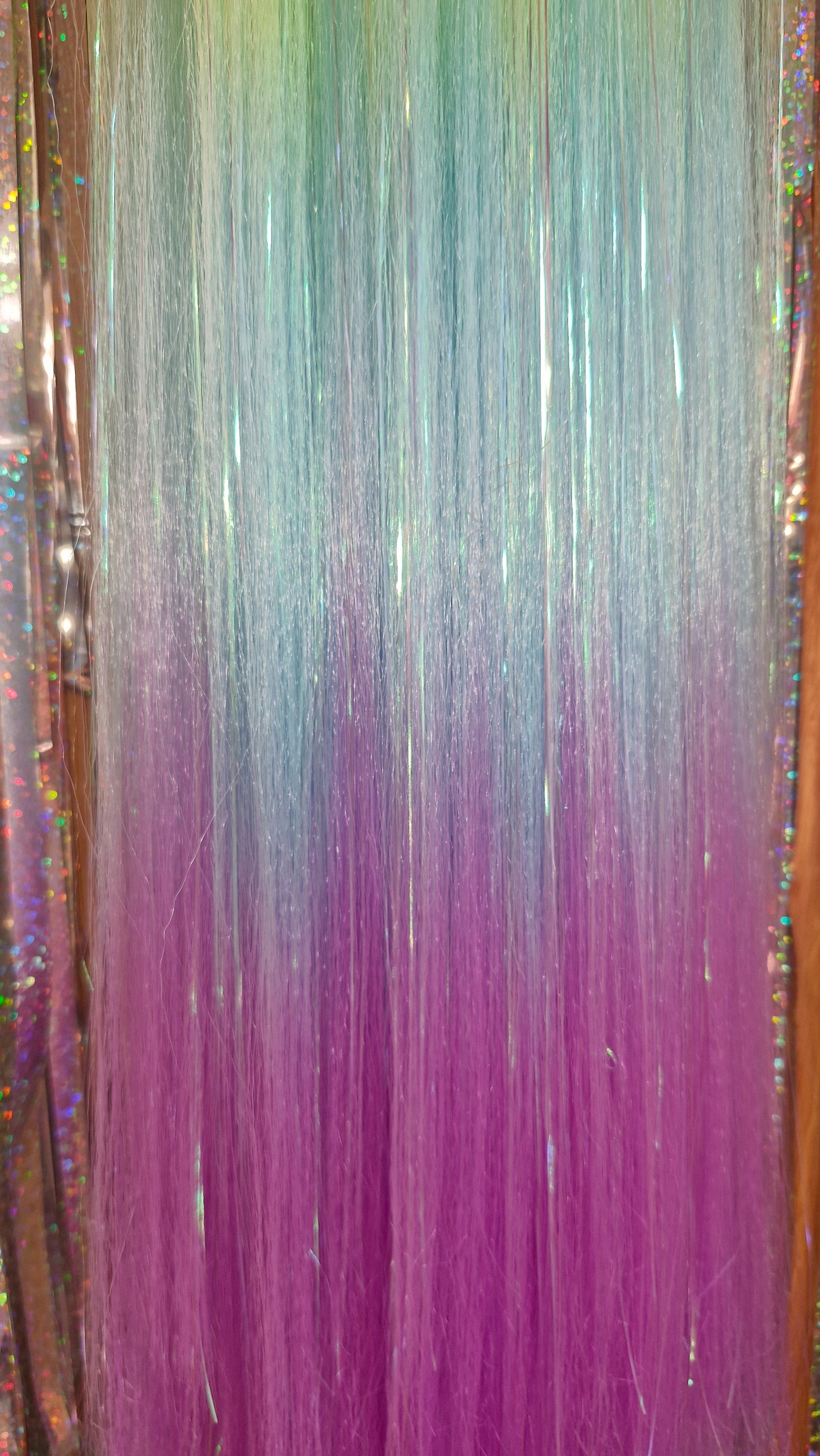 Pastel Rainbow | Sparkle | Ponytail Extension