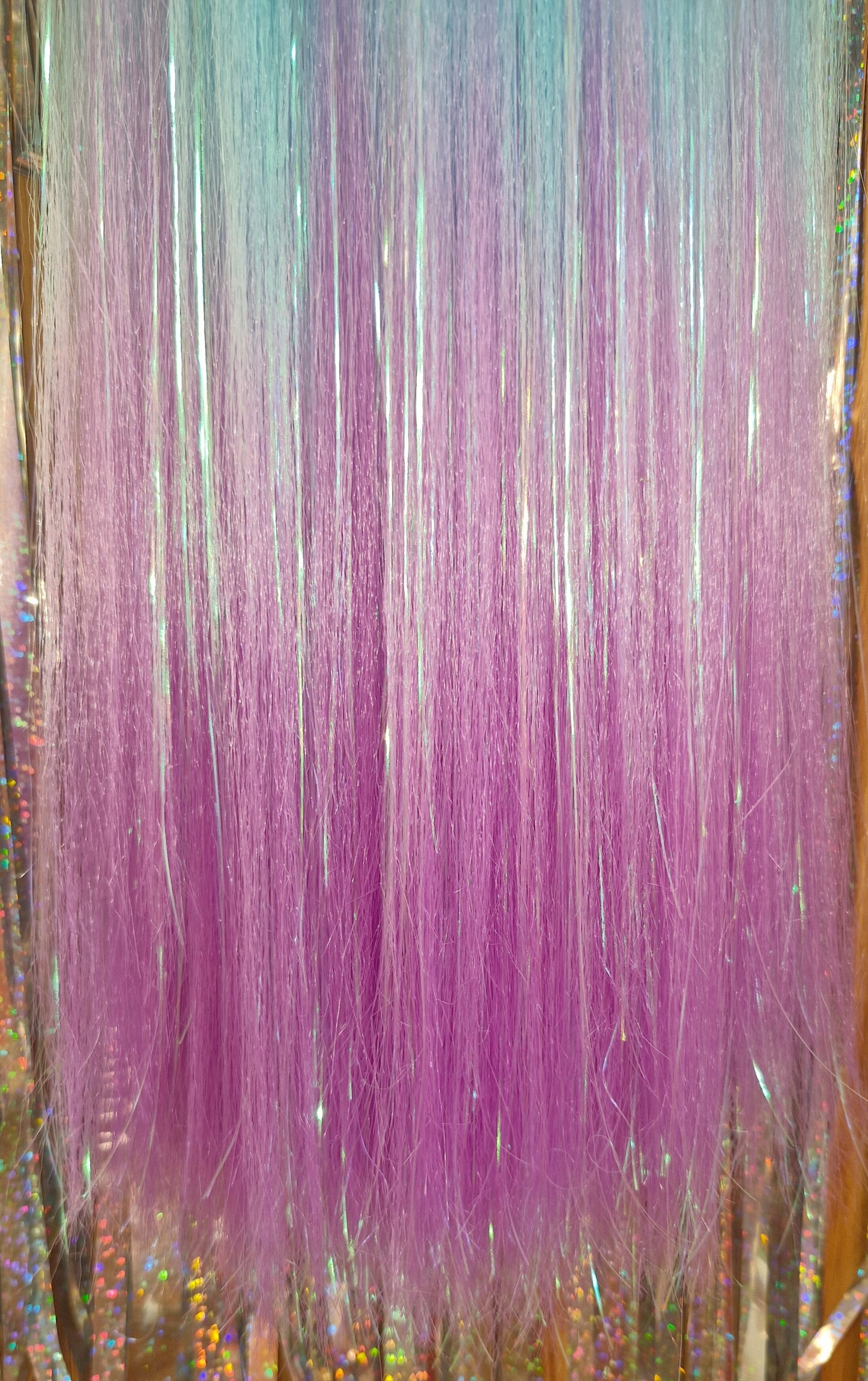 Pastel Rainbow | Sparkle | Ponytail Extension