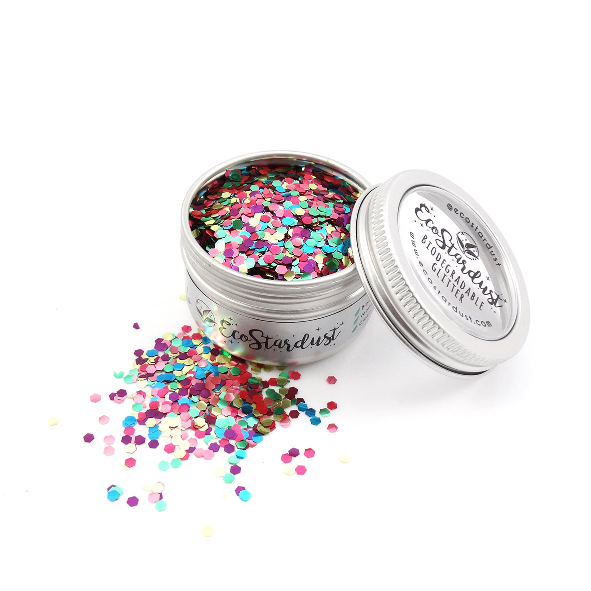 EcoStardust Mega Rainbow Biodegradable Glitter - EcoStardust