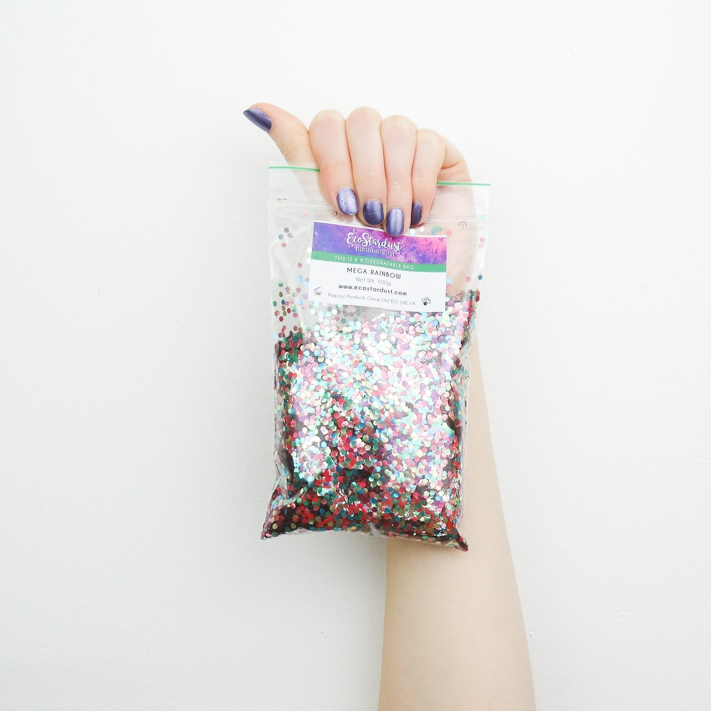 EcoStardust Mega Rainbow Biodegradable Glitter - EcoStardust