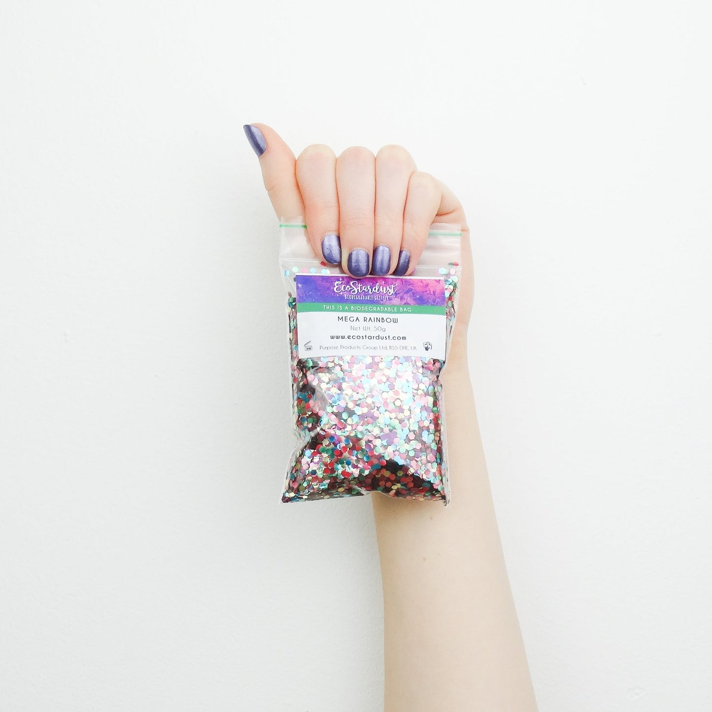 EcoStardust Mega Rainbow Biodegradable Glitter - EcoStardust