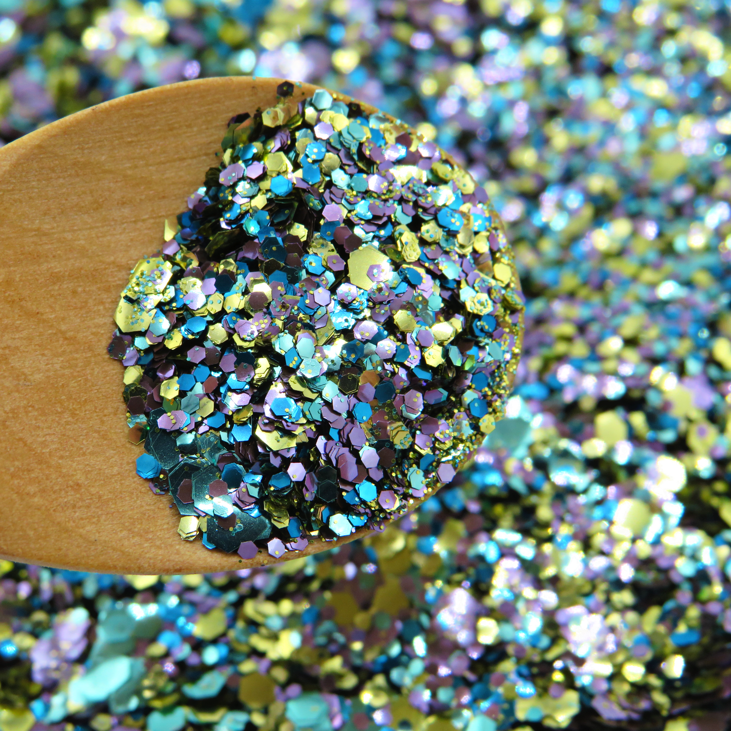 Luminosity Biodegradable Peacock Eco Glitter Blend