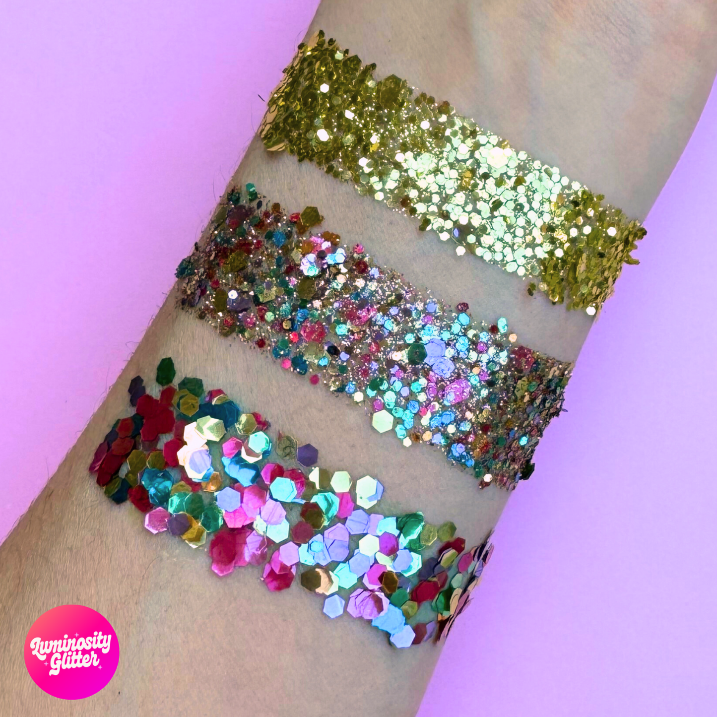 Rainbow Burst Festival Glitter Set | Pride Eco Glitter