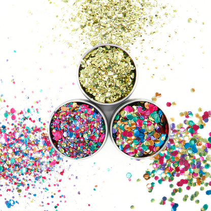 Rainbow Burst Festival Glitter Set | Pride Eco Glitter