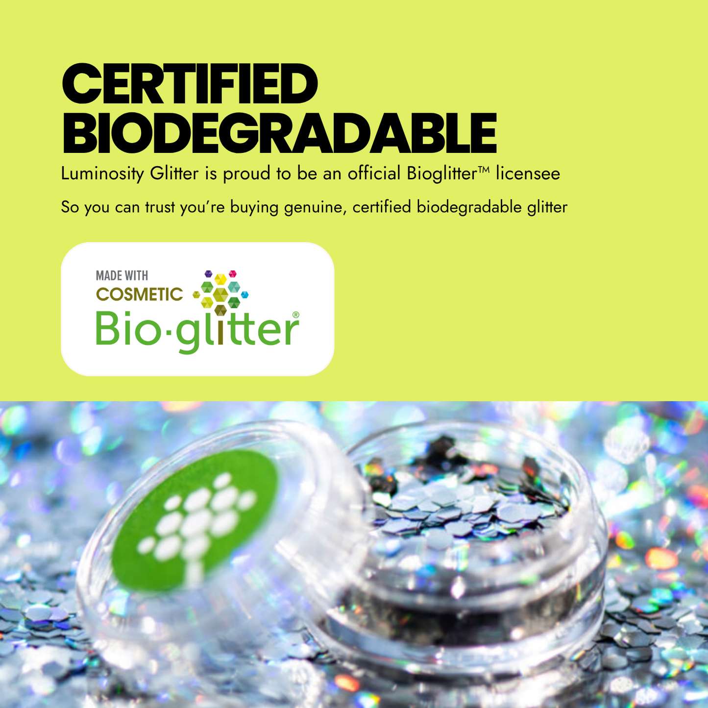 Rainbow Burst Festival Glitter Set | Pride Eco Glitter