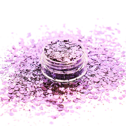 Violet Mix Biodegradable Glitter - 5ml Tub