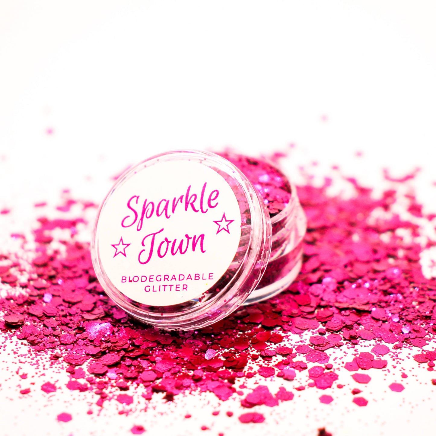 Dark Rose Mix Biodegradable Glitter - 5ml Tub