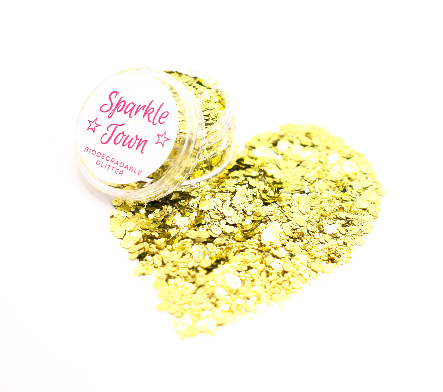 Gold Mix Biodegradable Glitter - 5ml Tub