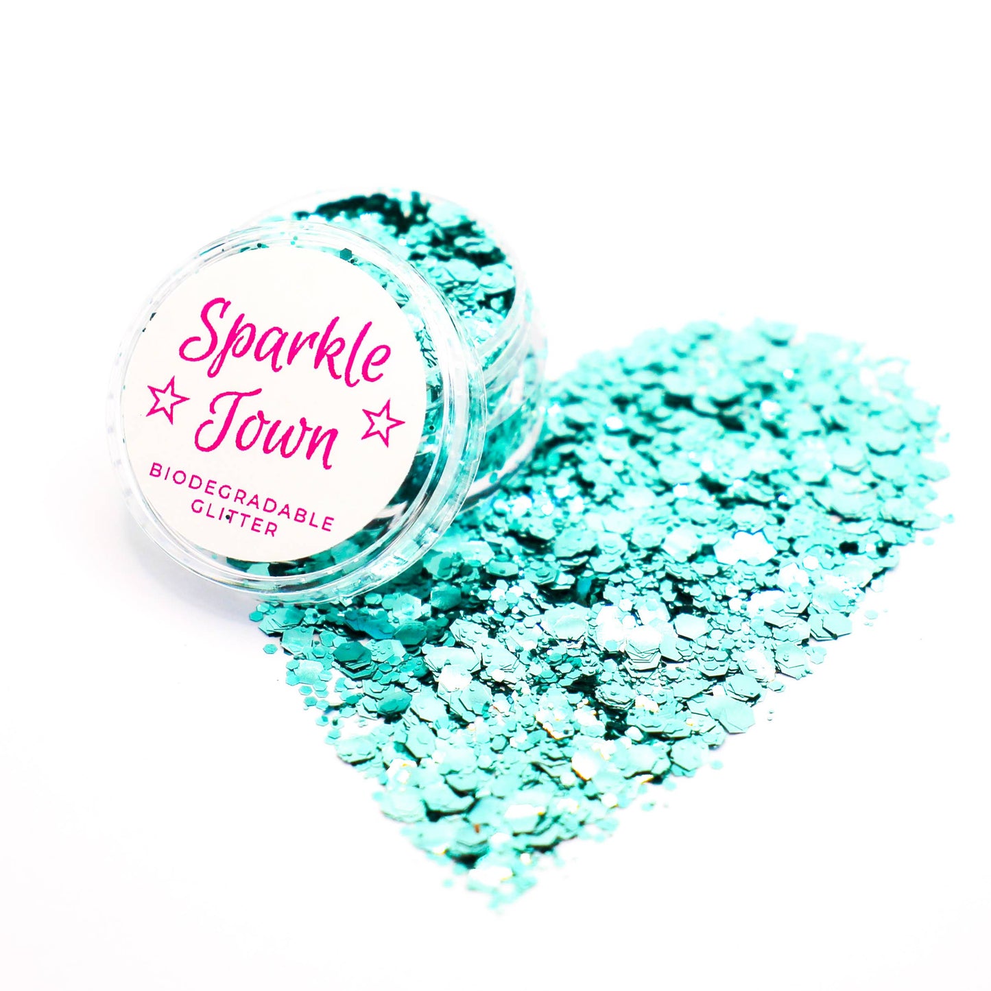 Turquoise Mix Biodegradable Glitter - 5ml Tub