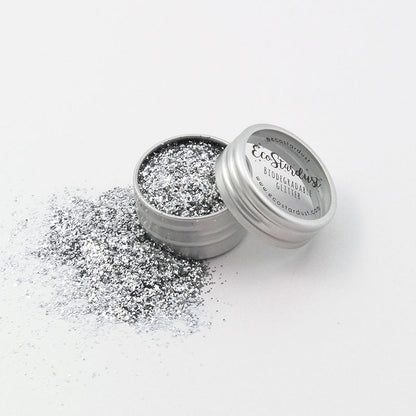 EcoStardust Silver Biodegradable Glitter - All Sizes - EcoStardust