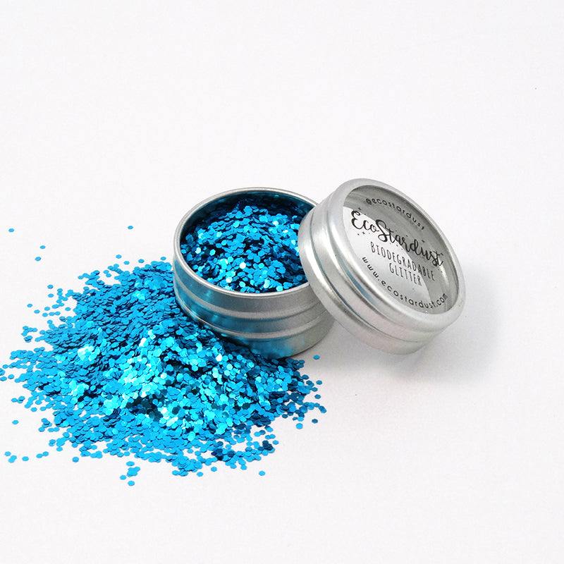 EcoStardust Blue Biodegradable Glitter - All Sizes - EcoStardust