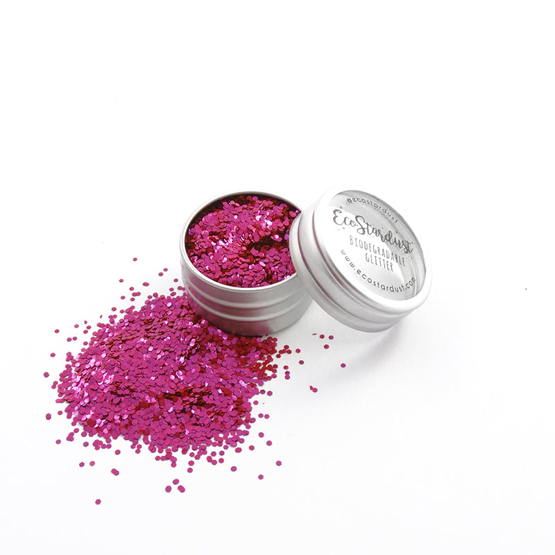 EcoStardust Magenta Biodegradable Glitter - All Sizes - EcoStardust