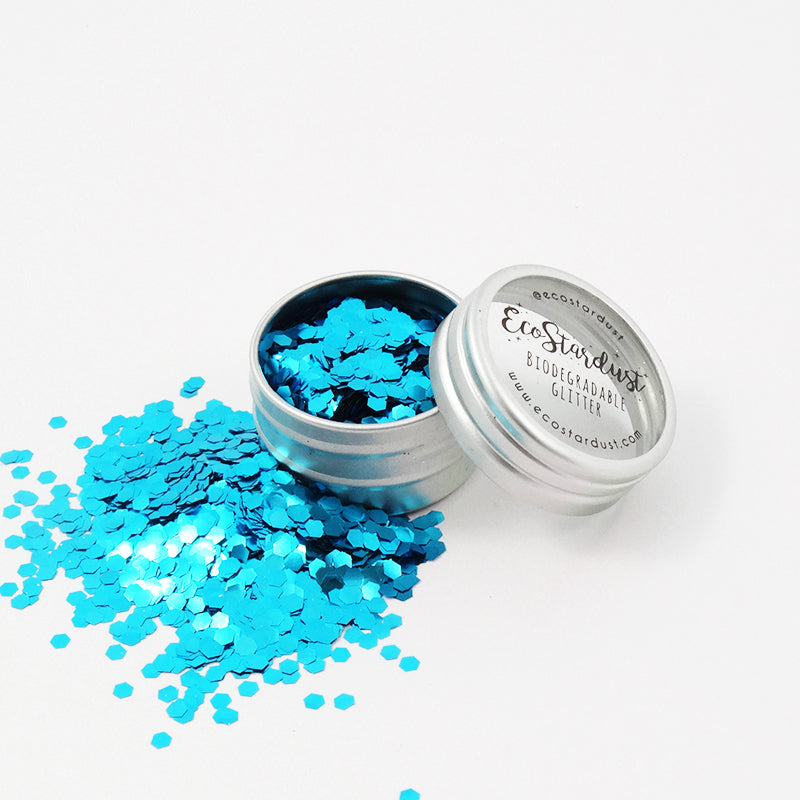 EcoStardust Blue Biodegradable Glitter - All Sizes - EcoStardust