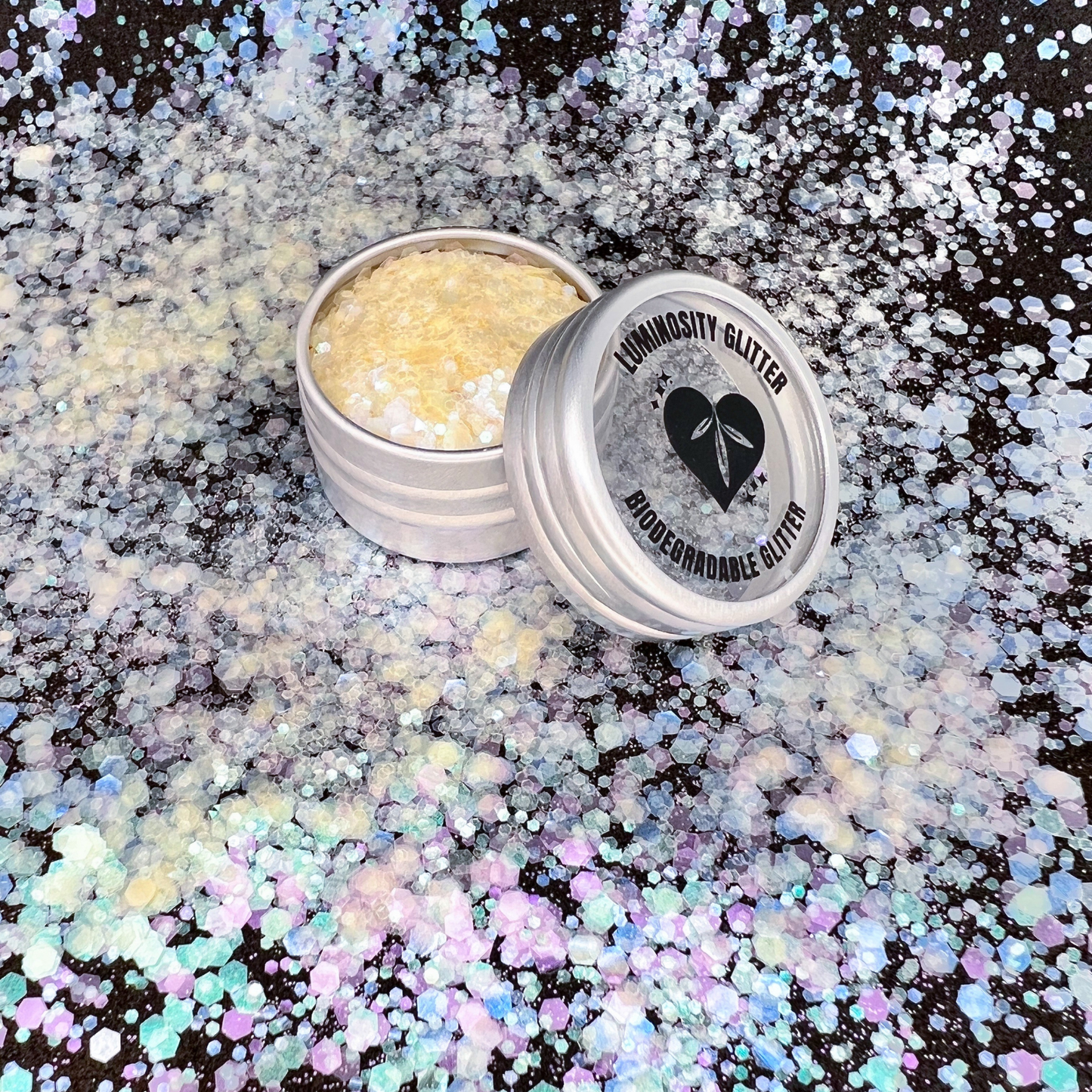 Luminosity Biodegradable Aurora Iridescent Eco Glitter Blend - Bioglitter Opal