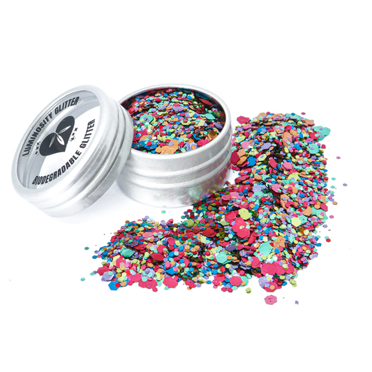 Luminosity Biodegradable Rainbow Smash Eco Glitter Blend