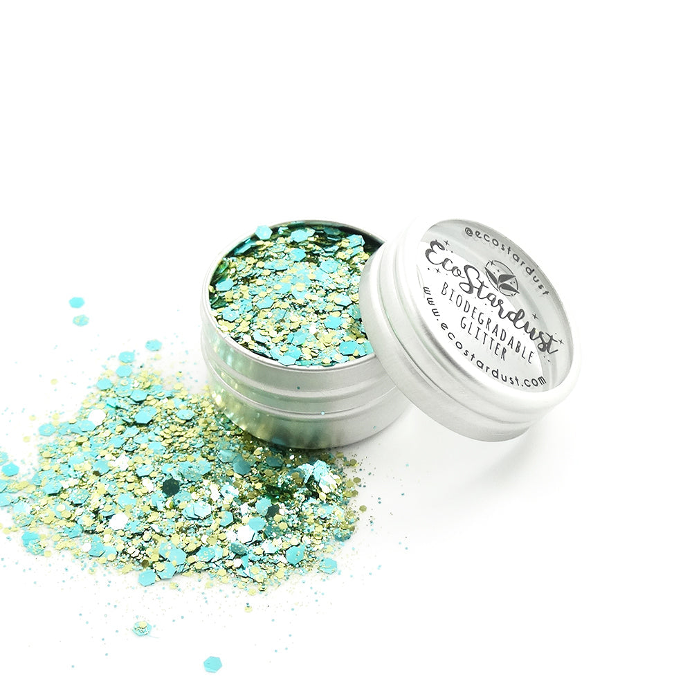 EcoStardust Turquoise Treasure Biodegradable Glitter - EcoStardust