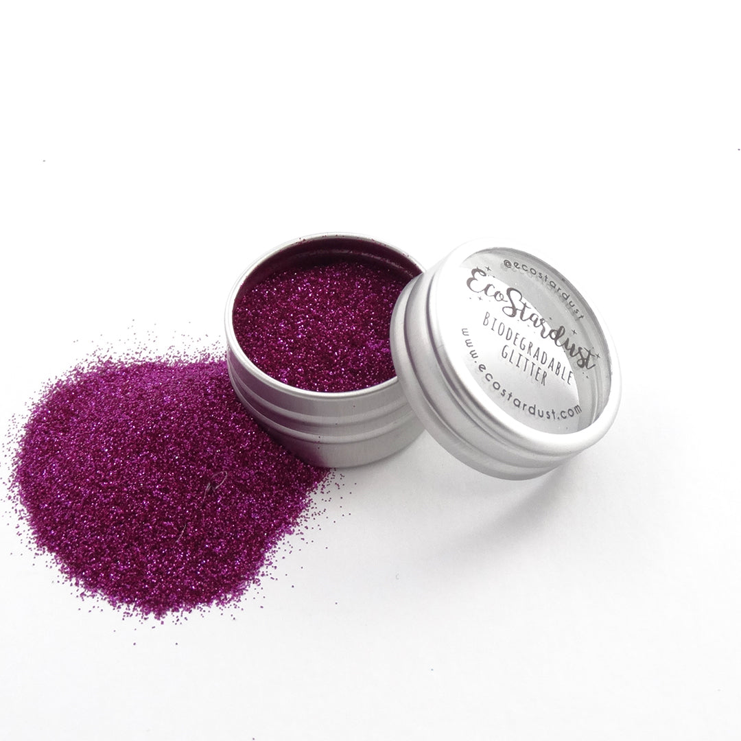 EcoStardust Berry Biodegradable Glitter - All Sizes - EcoStardust