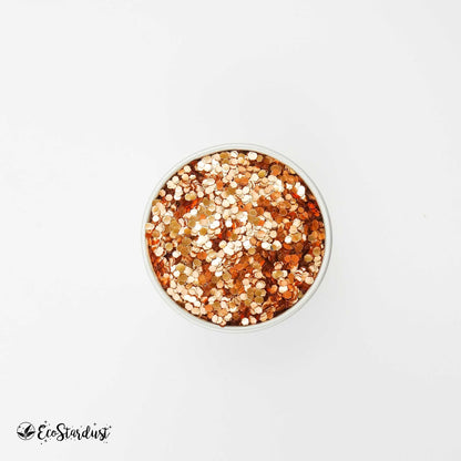 EcoStardust Burnt Orange Biodegradable Glitter - All Sizes SHINE