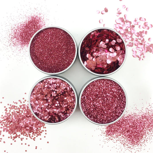 EcoStardust Champagne Pink Biodegradable Glitter - All Sizes - EcoStardust