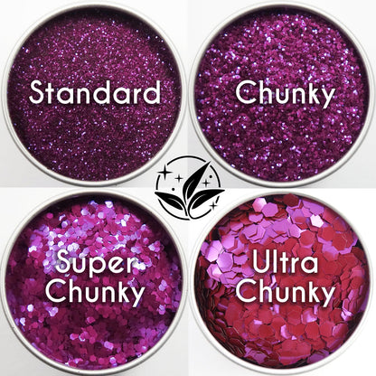 EcoStardust Berry Biodegradable Glitter - All Sizes - EcoStardust