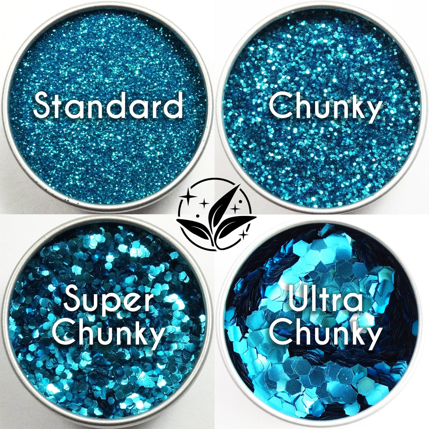 EcoStardust Blue Biodegradable Glitter - All Sizes - EcoStardust