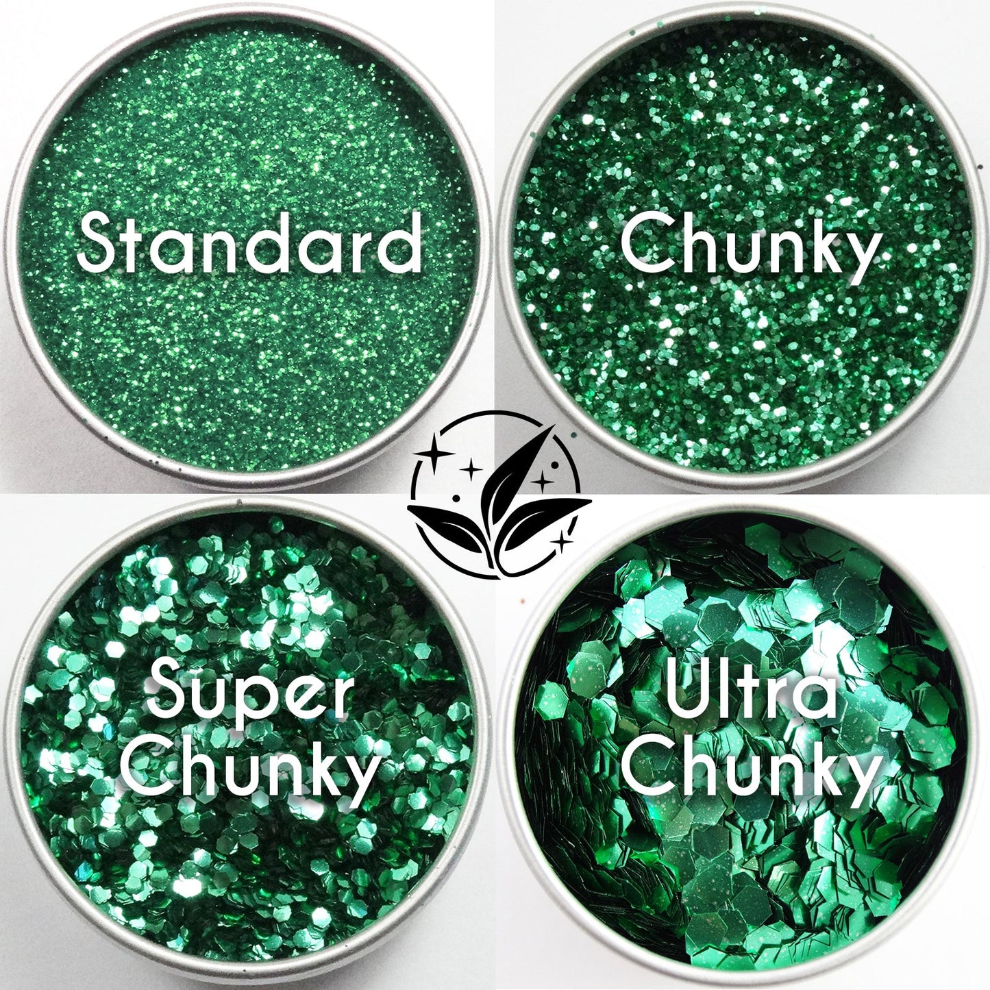 EcoStardust Emerald Biodegradable Glitter - All Sizes - EcoStardust