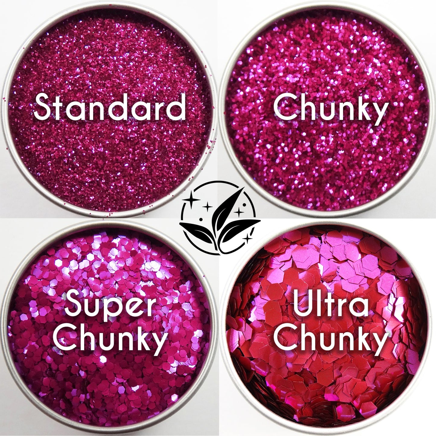 EcoStardust Magenta Biodegradable Glitter - All Sizes - EcoStardust