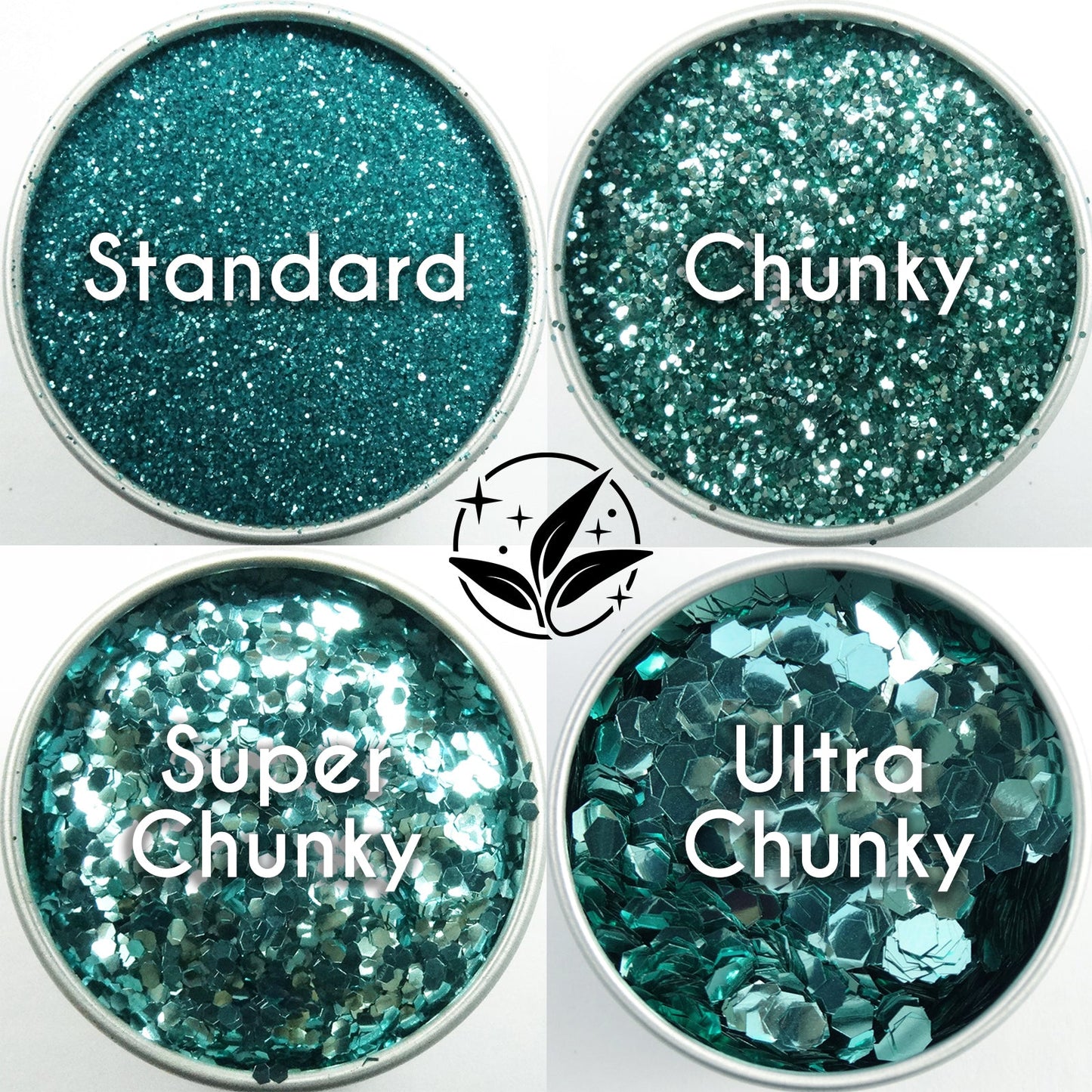 EcoStardust Turquoise Biodegradable Glitter - All Sizes - EcoStardust