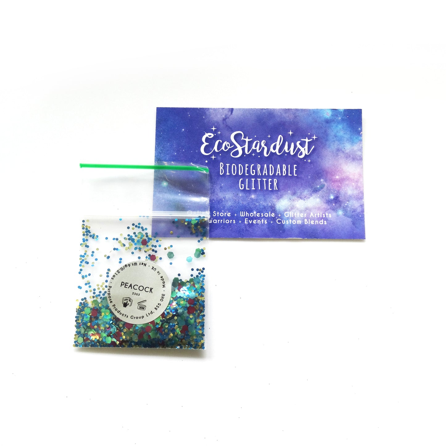 EcoStardust Peacock Biodegradable Glitter - EcoStardust