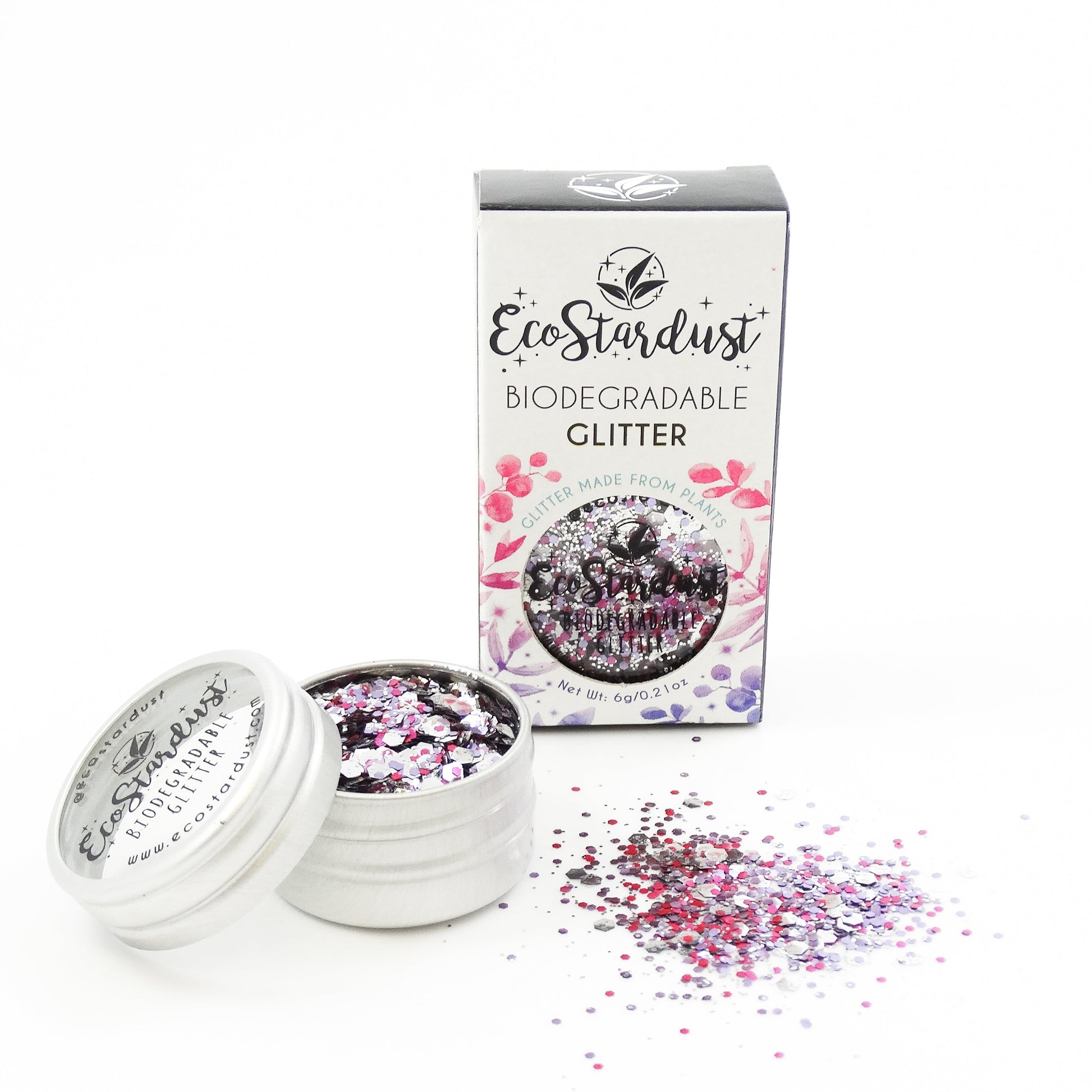 EcoStardust Raspberry Ripple Biodegradable Glitter - EcoStardust