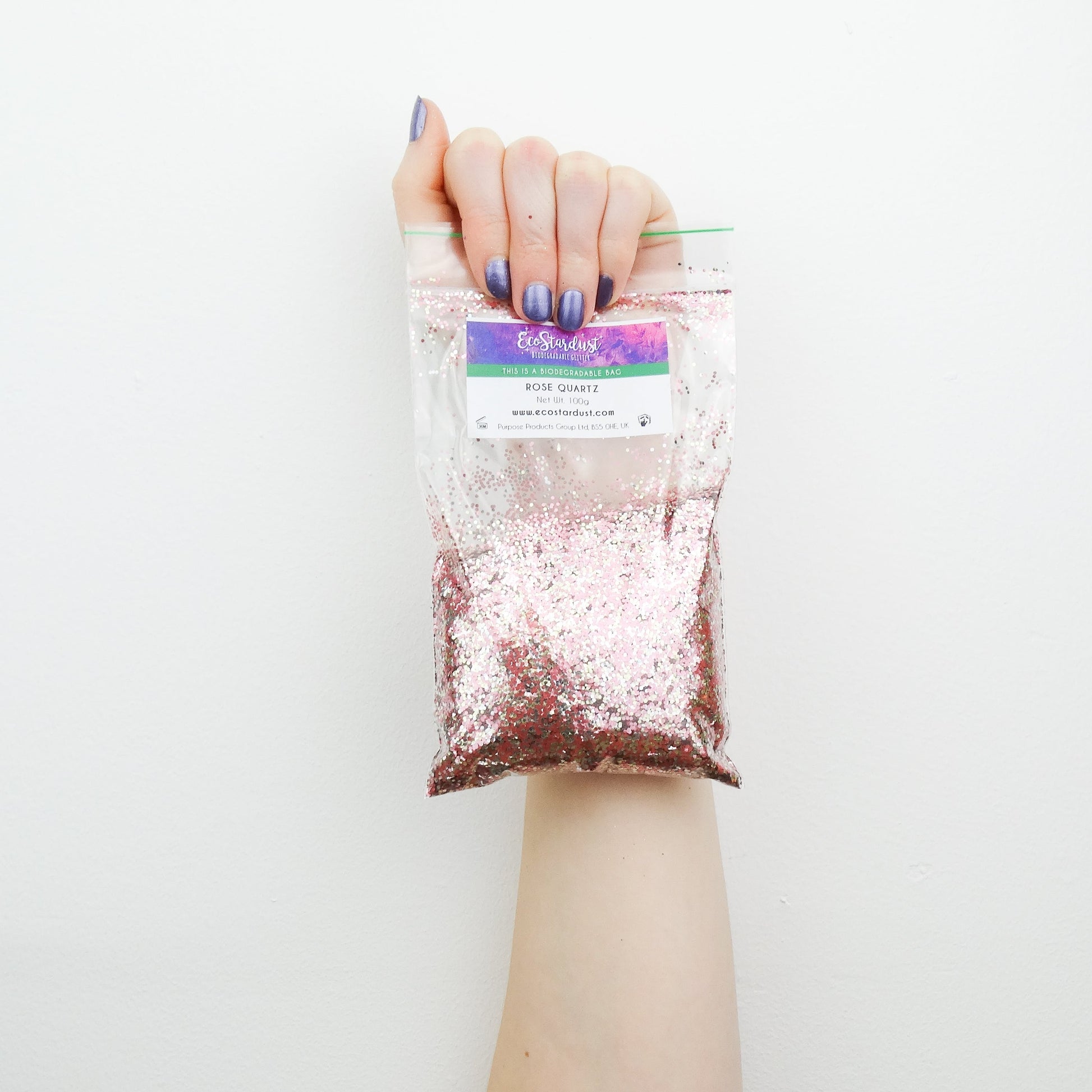 EcoStardust Rose Quartz Biodegradable Glitter - EcoStardust